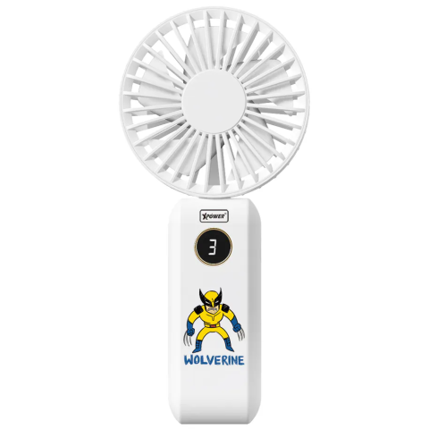 XPower P/N:F14 HX174-DWV F14 2合1手提/座檯 Type-C充電風扇 (死侍與狼人系列 - 狼人)